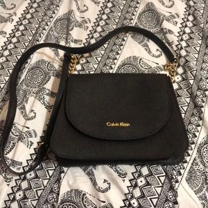 Calvin Klein Black Side purse
